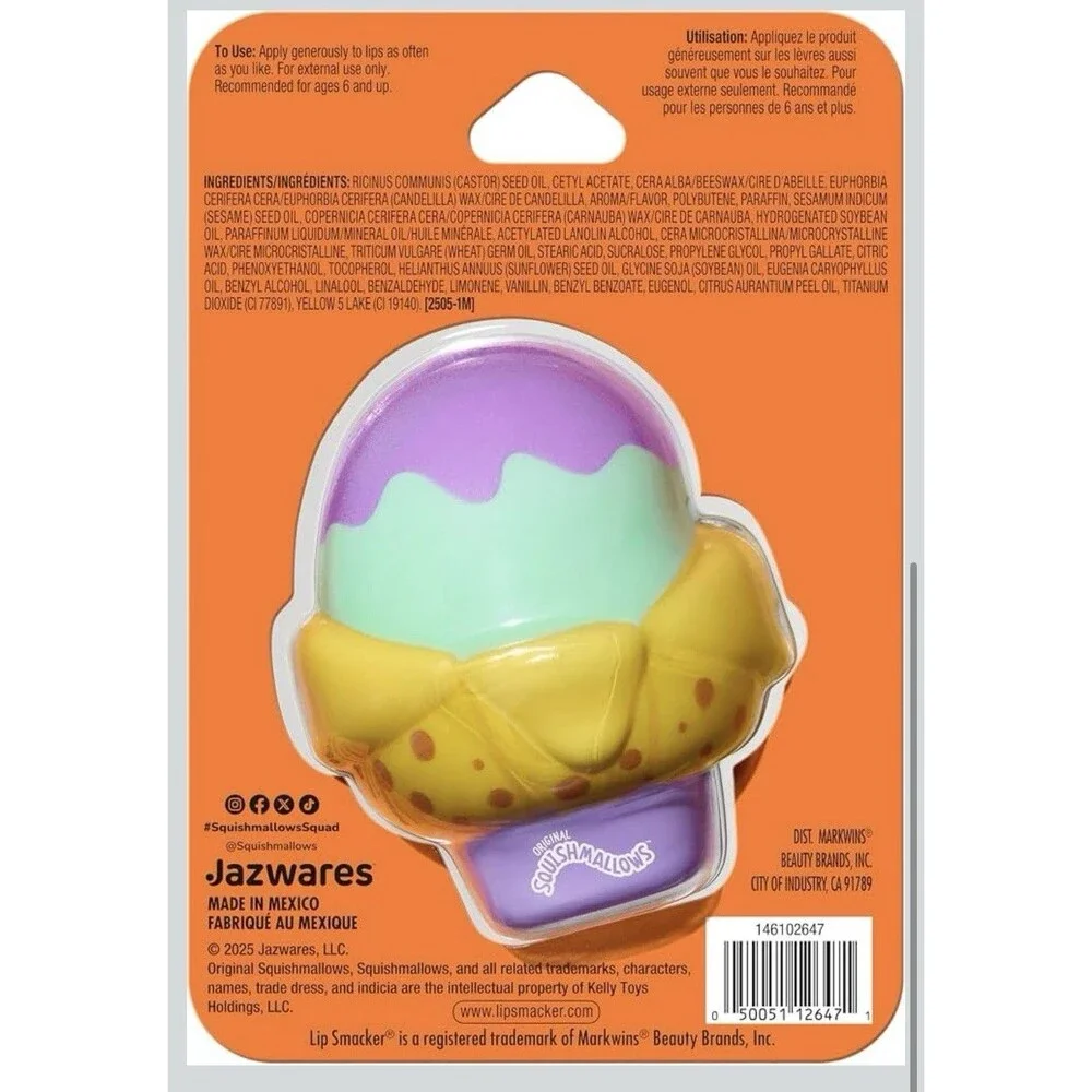 Lip Smacker Halloween Squishmallows Balm Stanislay Banana